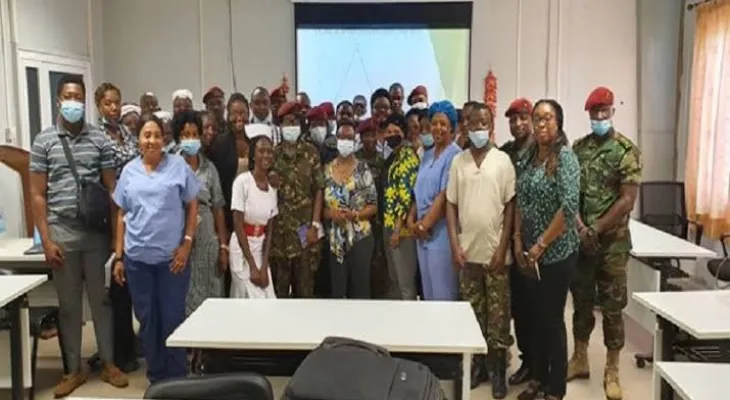 U.S. Embassy trains Sierra Leone military personnel in health skills