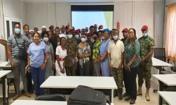 U.S. Embassy trains Sierra Leone military personnel in health skills
