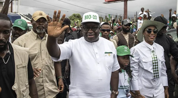 President Bio denies election day violence at APC headquarters