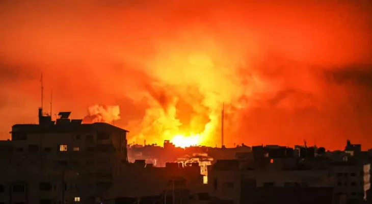 Israeli military announces attacks on 150 underground targets in Gaza Strip