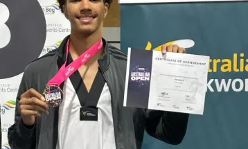 Edward Holland wins bronze medal for Sierra Leone at 2023 African Kyorugi Championships