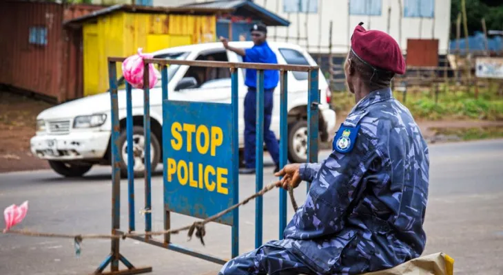 Sierra Leone police arrest drug trafficking suspect