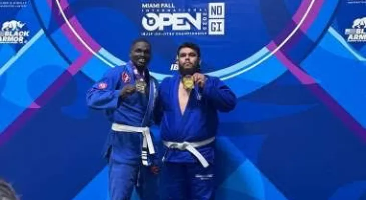Sierra Leone Jiu-Jitsu practitioner wins silver medal at Miami Fall International Open Jiu-Jitsu Championships