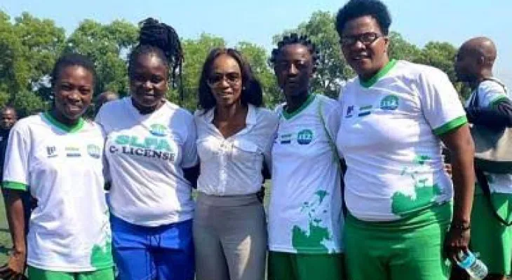 Isha Johansen Unveils CAF Coaching Course for Women in Sierra Leone's Prisons