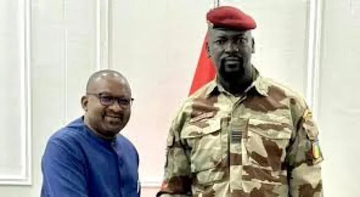 Sierra Leone's VP Jalloh Visits Guinea After Explosion