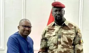 Sierra Leone's VP Jalloh Visits Guinea After Explosion