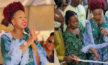 Empowering Sierra Leonean Youth: First Lady Fatima Bio Inaugurates Vocational Skills Training Center in Tikonko Chiefdom