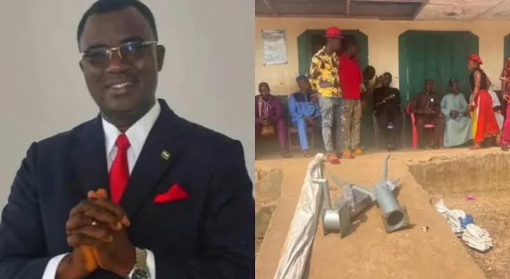 APC Chieftain Dr. Richard Konteh Donates Bore Hole to Kukuna Village