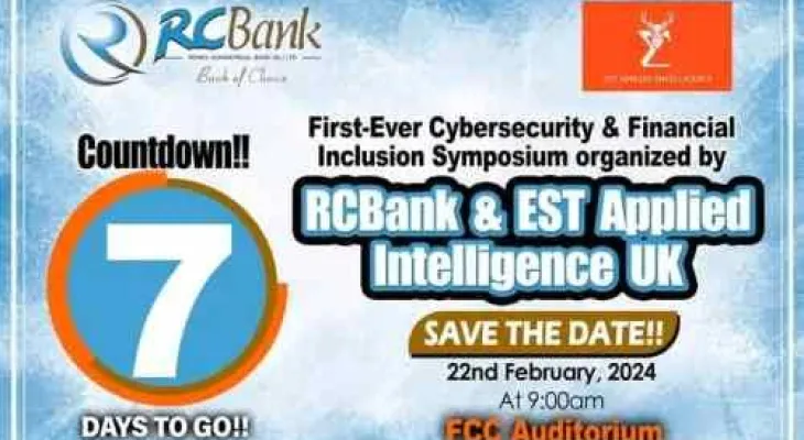 RCBank and UK’s Applied Intelligence One-Day Symposium to Address Cyber Security Issues And The Need For Financial Inclusion