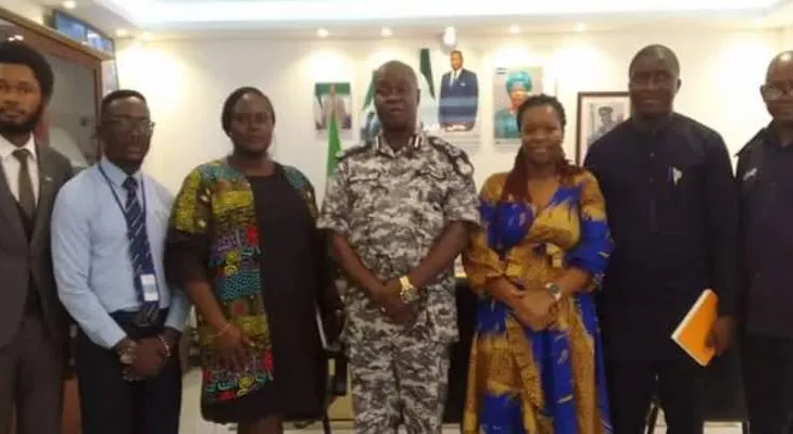 GIZ Technical Advisors Visit Sierra Leone Police Headquarters in Freetown