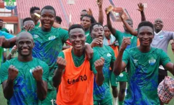 Alieu Kamara Secures First Win for Shooting Stars in U-20 Zonal Tournament