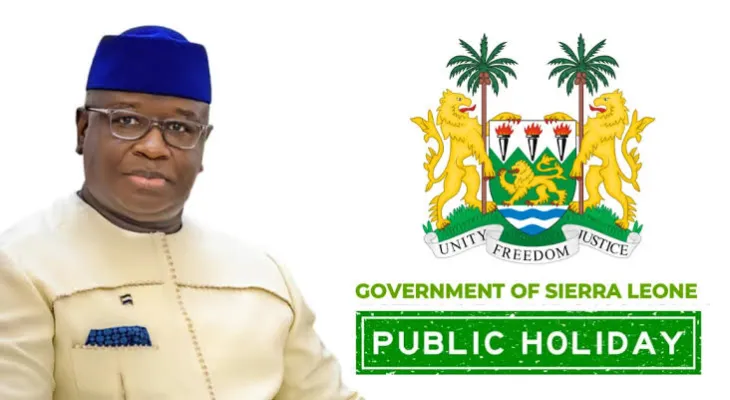 Government of Sierra Leone Declares Public Holidays for Easter