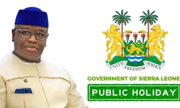 Government of Sierra Leone Declares Public Holidays for Easter