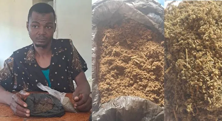 Man Arrested With Large Quantity of Kush in His Bedroom