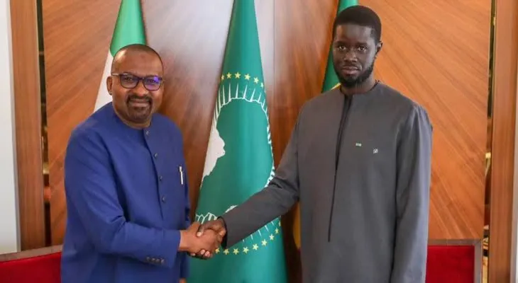 Vice President Juldeh Jalloh Strengthens Diplomatic Ties with Senegal