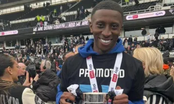 Sierra Leonean Midfielder Tyrese Fornah's Triumph: A Journey of League Promotion with Derby County