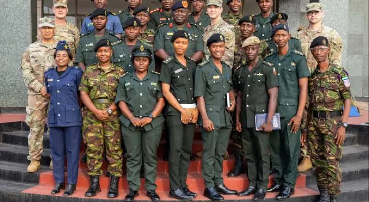 Sierra Leone Military Joins Forces with NSA to Prioritize Sports and Fitness Among Officers