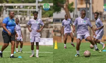 Sierra Leone U-20 Female National Team Kicks Off Training for WAFU Tournament