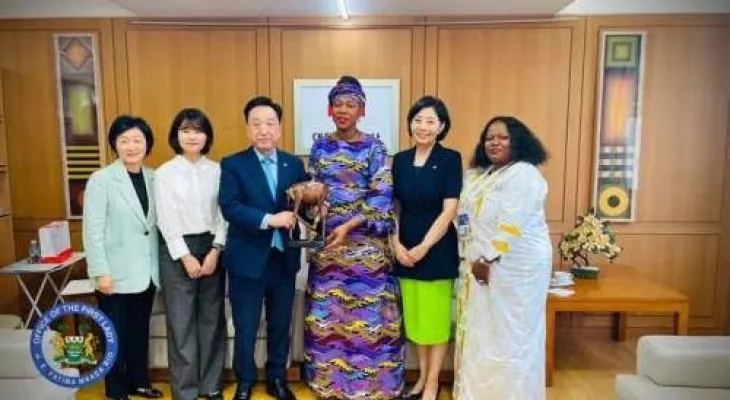 First Lady Fatima Bio Meets With Korean Red Cross Leaders