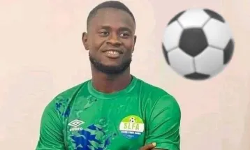 Musa Tombo Scores Spectacular Goal Against Liberia’s Watanga FC