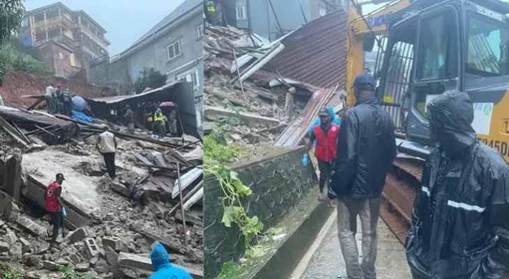 Four-Storey Building Collapses in Congo Town, Freetown