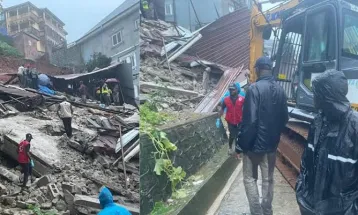 Four-Storey Building Collapses in Congo Town, Freetown