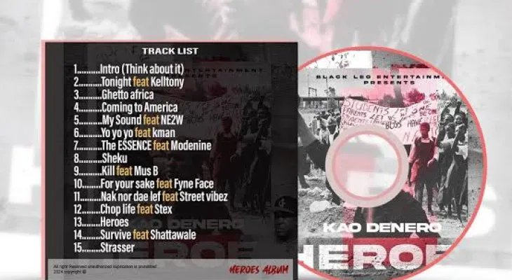 ACC Commissioner Praises Kao Denero’s ‘Heroes’ as Sierra Leone’s Top Hip-Hop Album