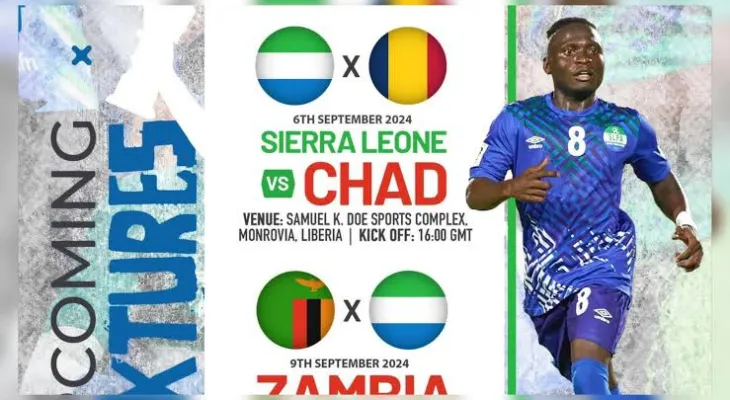 Sierra Leone vs Chad: Kick-Off Time, Venue, and How to Watch the AFCON Qualifier