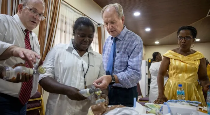 Rotary Trains Over 650 Health Workers in Sierra Leone to Save Newborn Lives  