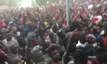 Tension Escalates as Students Protest at Ernest Bai Koroma University