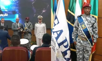 Sierra Leone Police Officer Honored with International Award in Egypt