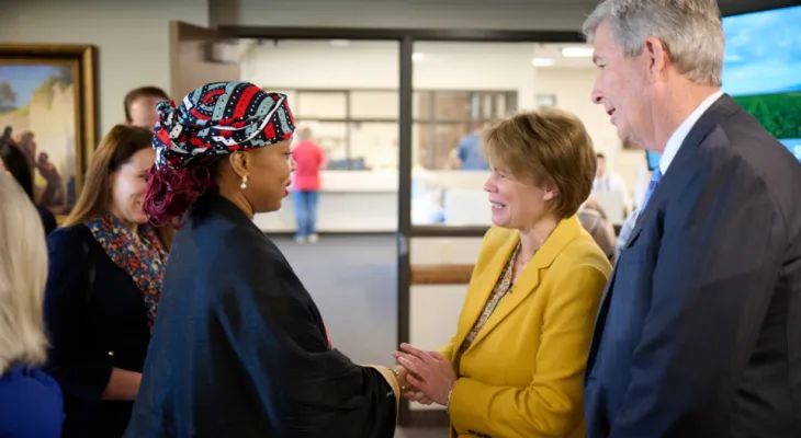 First Lady of Sierra Leone Visits Church Sites in Utah, Praises Humanitarian Efforts