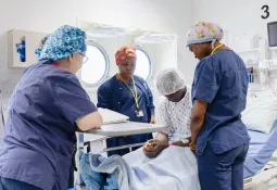 Hospital Ship Anchors in Sierra Leone, Providing Free Surgeries and Medical Training