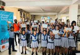 Orange Foundation Provides Digital Learning Kits to Freetown Primary Schools