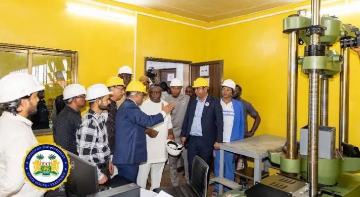 Sierra Leone Launches Its First Iron Rod Factory, Marking Industrial Milestone