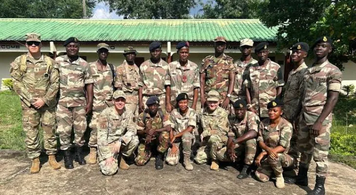 U.S. and Sierra Leone Military Hold Defense Coordination Meeting