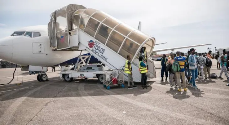 Over 2,450 Stranded Sierra Leoneans Return Home Through Reintegration Program