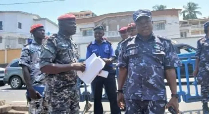 Sierra Leone Police Ensures Tight Security at SLFA Ordinary Congress