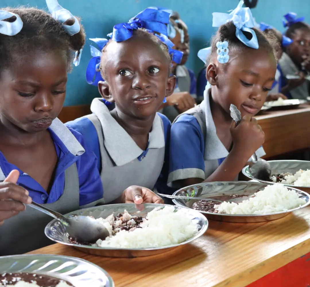 School Meal Programmes Now Reach 466 Million Children Worldwide
