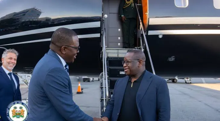 President Bio Arrives in New York for UN General Assembly