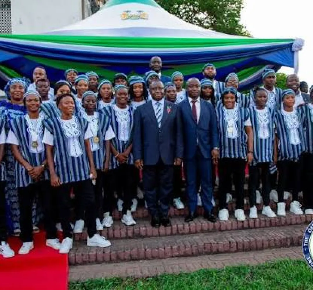 President Bio Celebrates Sierra Leone’s Athletes and Launches Football for Schools Initiative