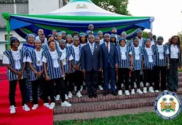President Bio Celebrates Sierra Leone’s Athletes and Launches Football for Schools Initiative