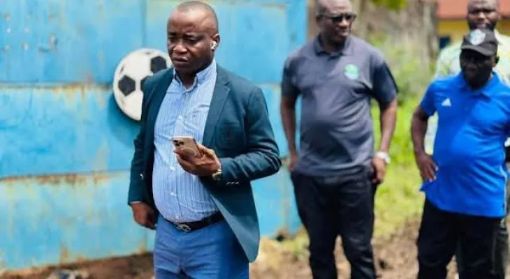 SLFA President Meets Leone Afric Metals to Explore Football Partnership Opportunities