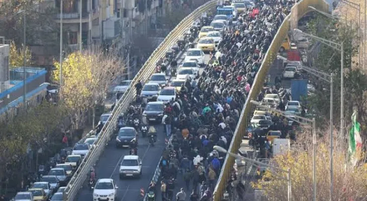 Iran Erupts as Thousands Flood Streets in Rare, Nationwide Show of Defiance