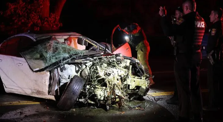 Car Crash on Blackhall Road Sparks Concern, Driver Rushed to Hospital