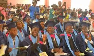 Youth Minister Ibrahim Sannoh Urges Graduates to Believe in Themselves at Police Wives Vocational Ceremony