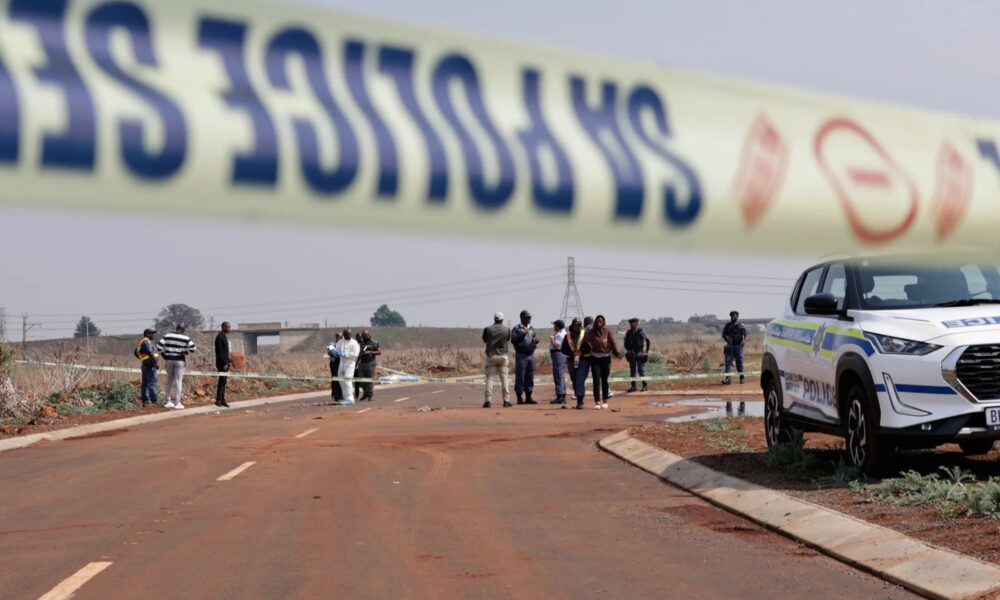 South African police investigating the discovery of a woman's body in Thembisa, Ekurhuleni