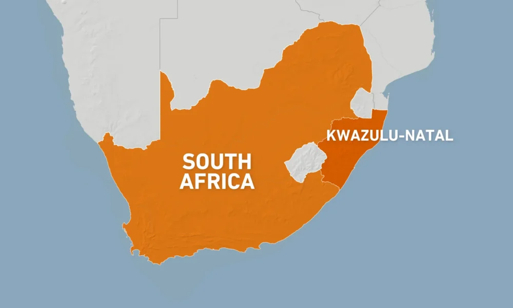 Police investigation following a deadly shooting at a house party in a Durban township