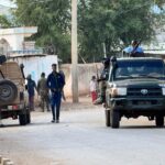 Residents and medical workers affected by fighting in Baidoa, Somalia