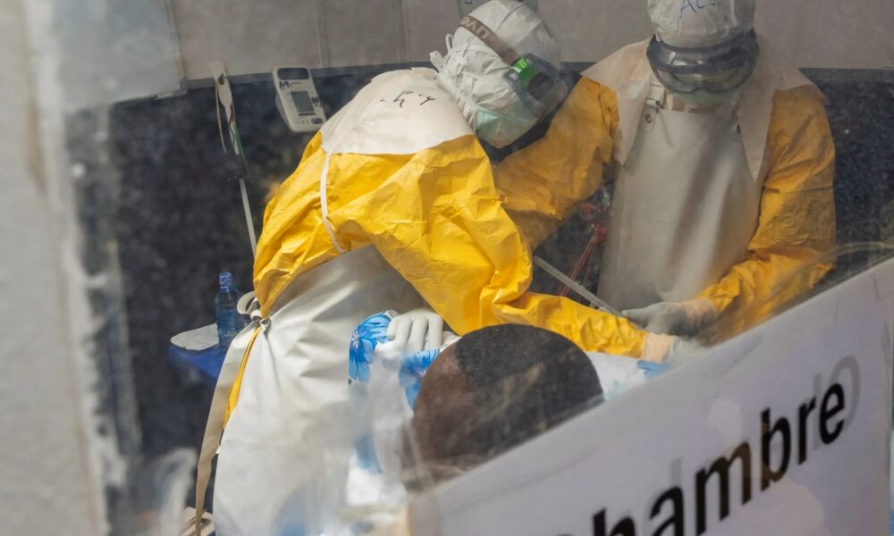 Health workers and public health authorities responding to an Ebola outbreak in the Democratic Republic of the Congo